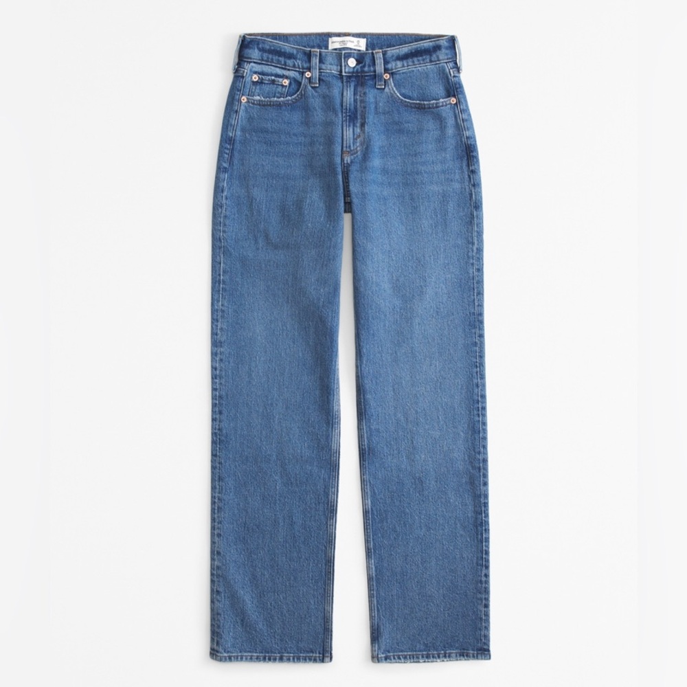 Abercrombie Low Rise Baggy Jean